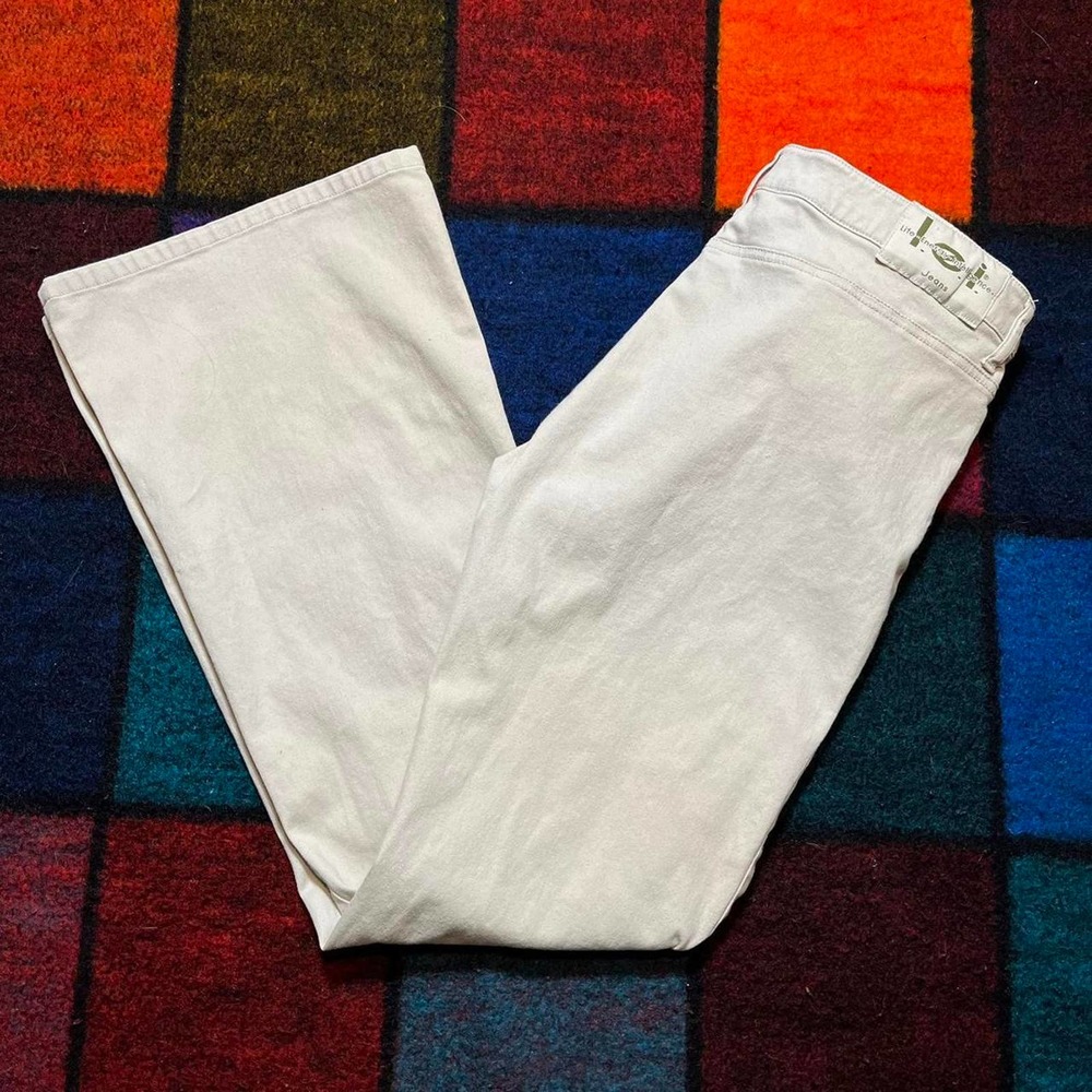 Vintage Y2K L.E.I. Flared Beige Pants